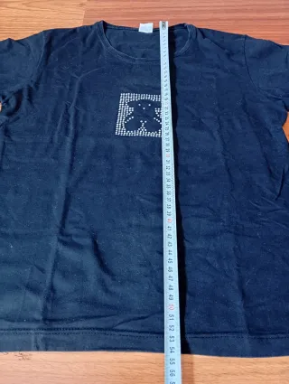 Camiseta negra con osito Tous imitación