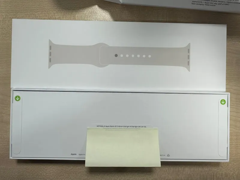 Apple Watch SE 3 40mm Blanco Estrella GPS + Cell afbeelding 3