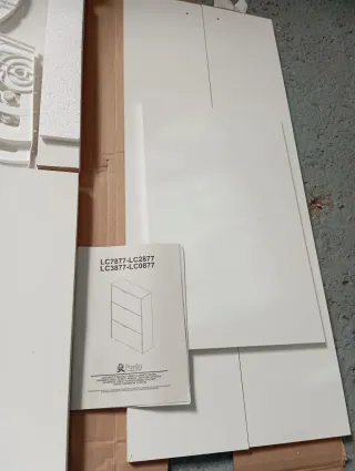 Zapatero Habitdesign 3 Puertas Blanco