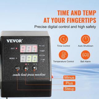 VEVOR 8 en 1 Máquina de Impresión de Calor