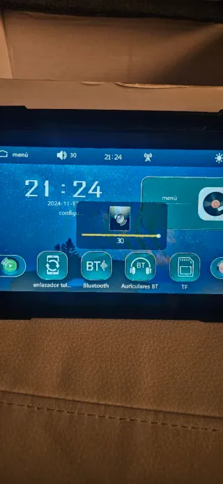 Pantalla Moto 7 CarPlay Android Auto
