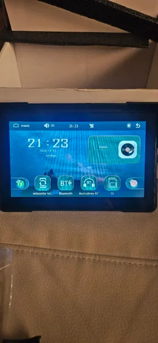 Pantalla Moto 7 CarPlay Android Auto