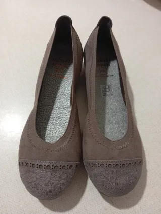 Francesitas grises con detalle