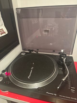 Pareja de Tocadiscos Pioneer PLX-500 Negros