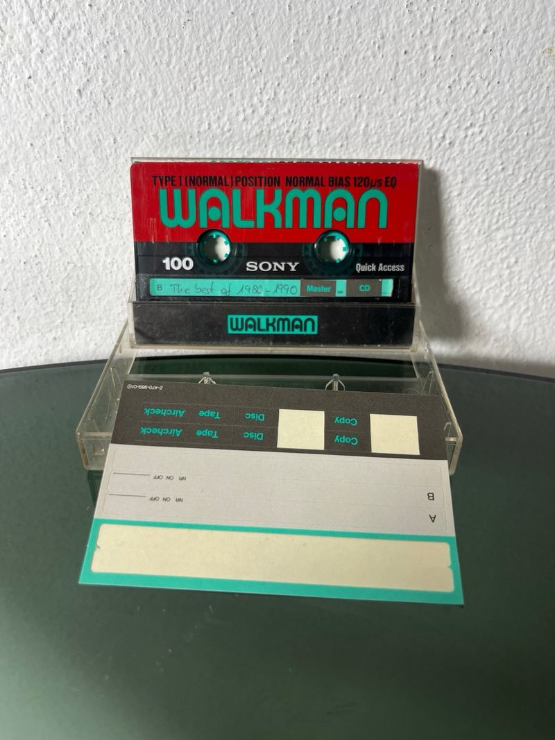 Cinta Cassette Sony Walkman 100 TYPE I afbeelding 3