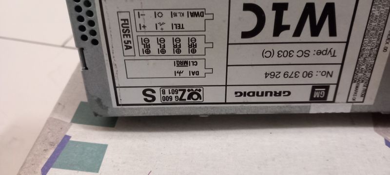 Radio Casetes Grundig SC 303 Autorreverse afbeelding 2