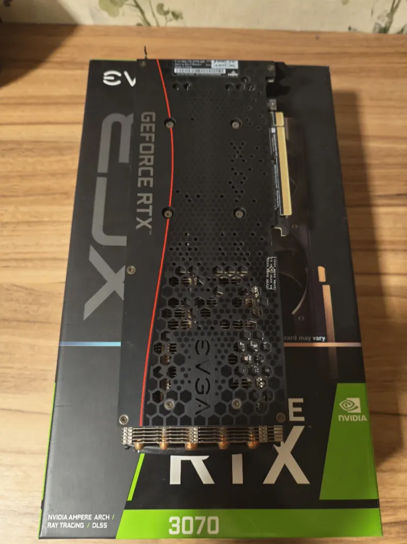 EVGA RTX 3070 Tarjeta Gráfica afbeelding 2