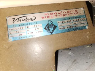 Ingletadora Virutex K 76