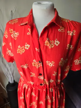 Abito Bimba y Lola floreale rosso