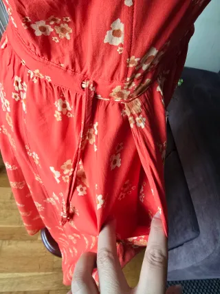 Abito Bimba y Lola floreale rosso