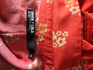 Abito Bimba y Lola floreale rosso