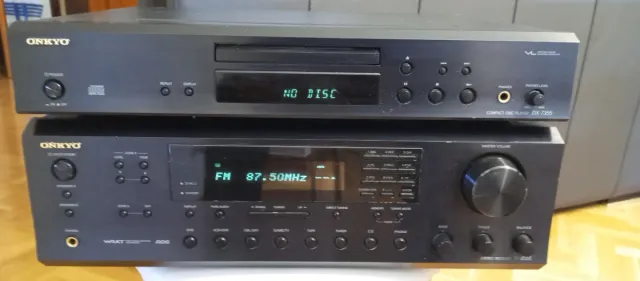 Amplificador y CD Onkyo DX-7356