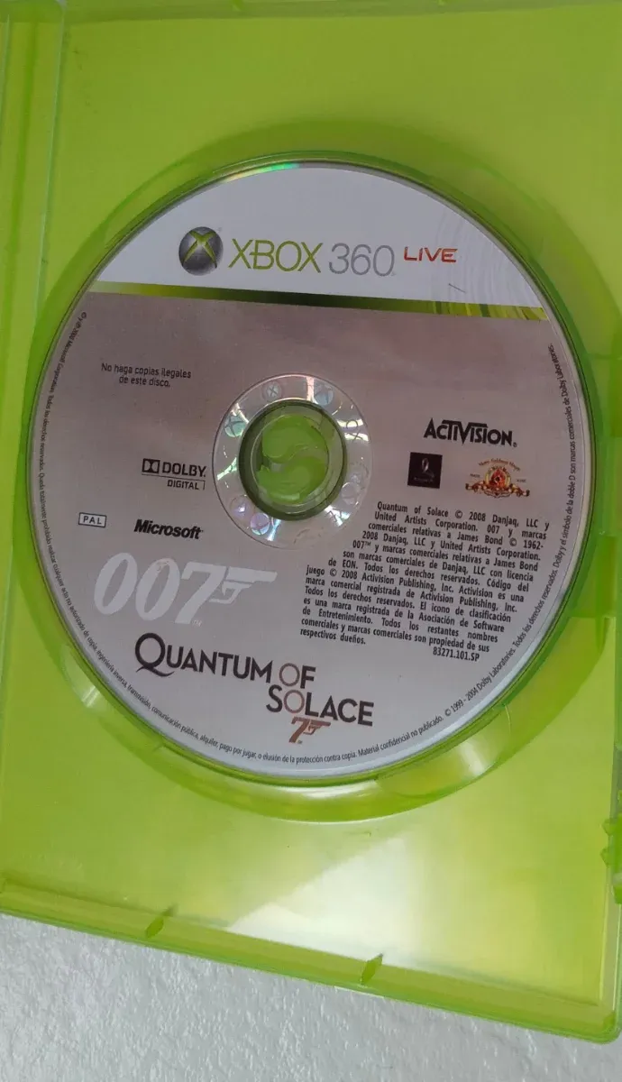 Xbox 360 007 Quantum of Solace afbeelding 3