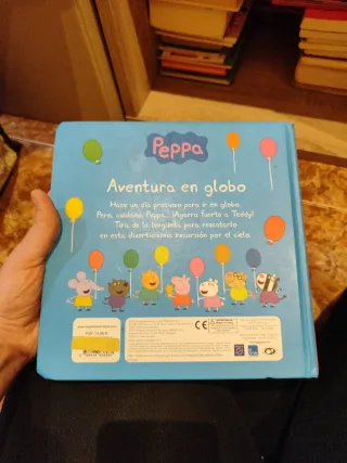 Aventura en globo Peppa Pig.