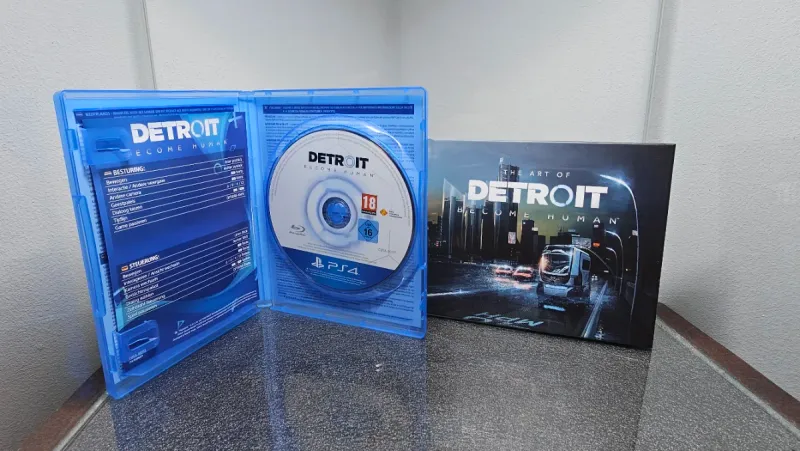 Juego Detroit Become Human + Libro de Arte PS4 Artbook afbeelding 2