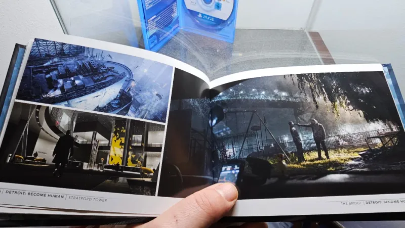 Juego Detroit Become Human + Libro de Arte PS4 Artbook afbeelding 4