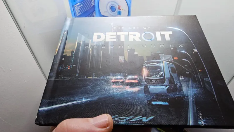 Juego Detroit Become Human + Libro de Arte PS4 Artbook afbeelding 5