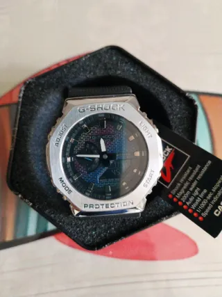 Reloj Casio G-Shock Plata Multicolor