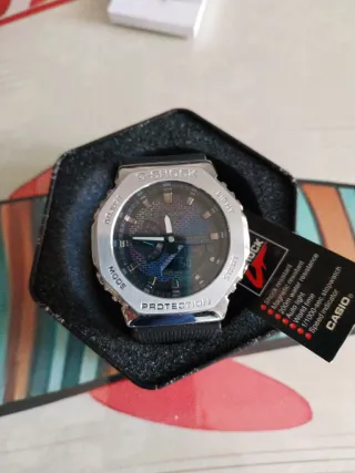 Reloj Casio G-Shock Plata Multicolor
