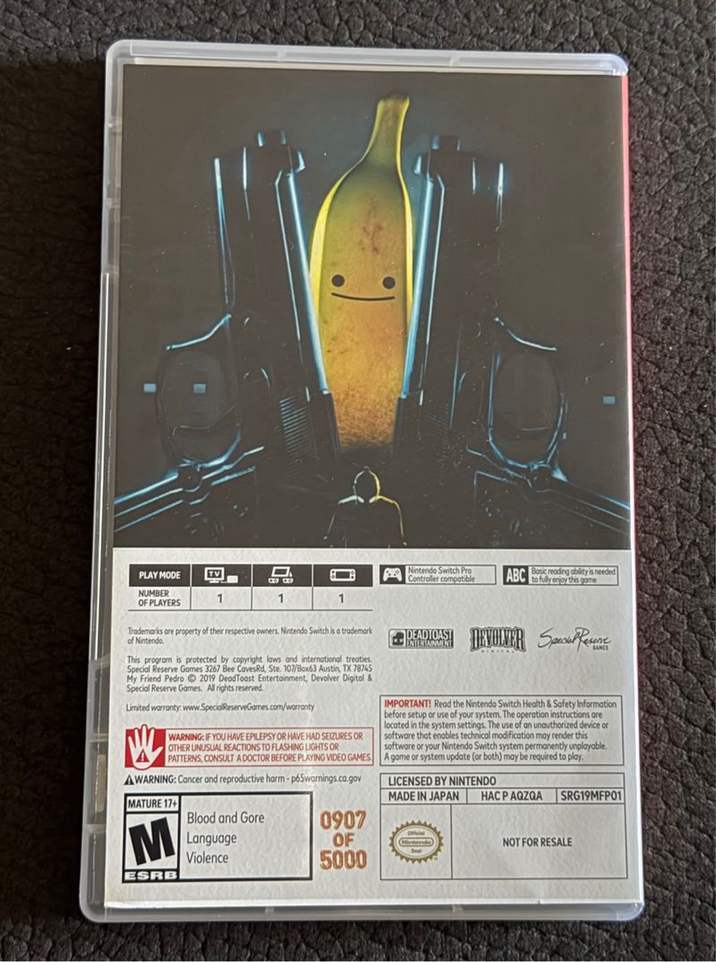 My Friend Pedro Nintendo Switch afbeelding 2