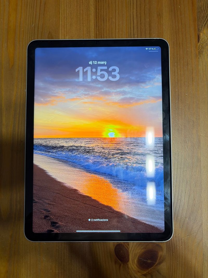 iPad Air 5 Gris con Protector