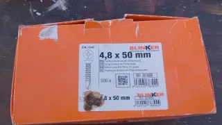 Tornillos punta broca 4,8x50 mm