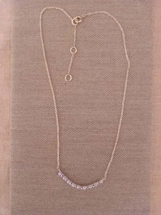 Colgante cuarzos rosas Bohogypsy