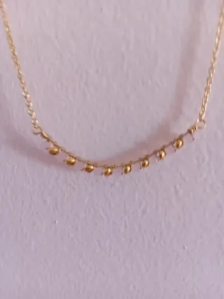 Colgante cuarzos rosas Bohogypsy