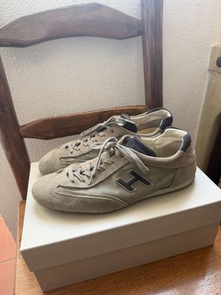 Scarpe Hogan uomo beige/grigie