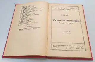 Libro La Mano Encantada. Años 30.