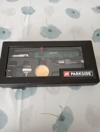 Soldador de gas 3 en 1 y accesorios PARKSIDE NUEVO