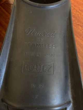 Aletas de buceo Nemrod 10/12