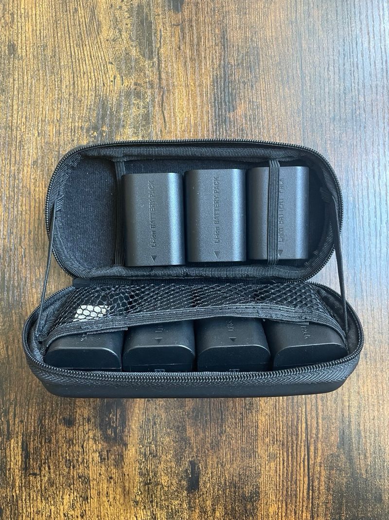 Pack 7 Baterías LP-E6 para Canon y Blackmagic afbeelding 2