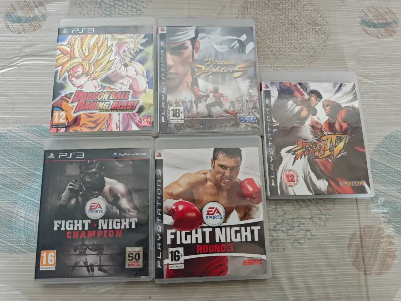 Pack Juegos PS3: Lucha, Carreras y Deporte