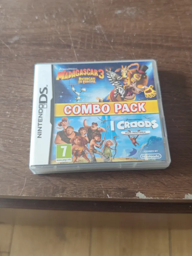 Nintendo DS Combo Pack Madagascar 3 y Croods