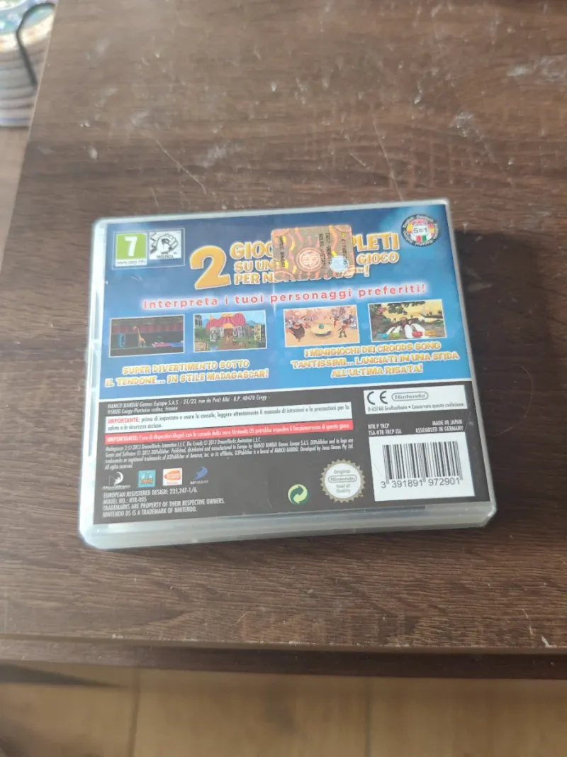 Nintendo DS Combo Pack Madagascar 3 y Croods afbeelding 5