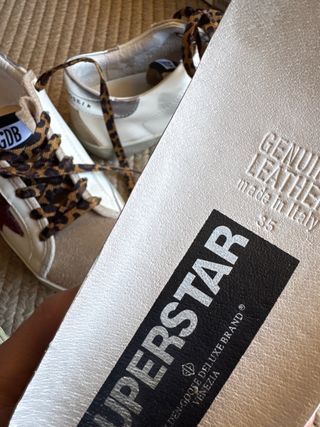 GGDB Superstar Leopardo Estrella Burdeos