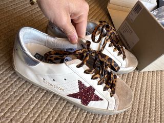 GGDB Superstar Leopardo Estrella Burdeos