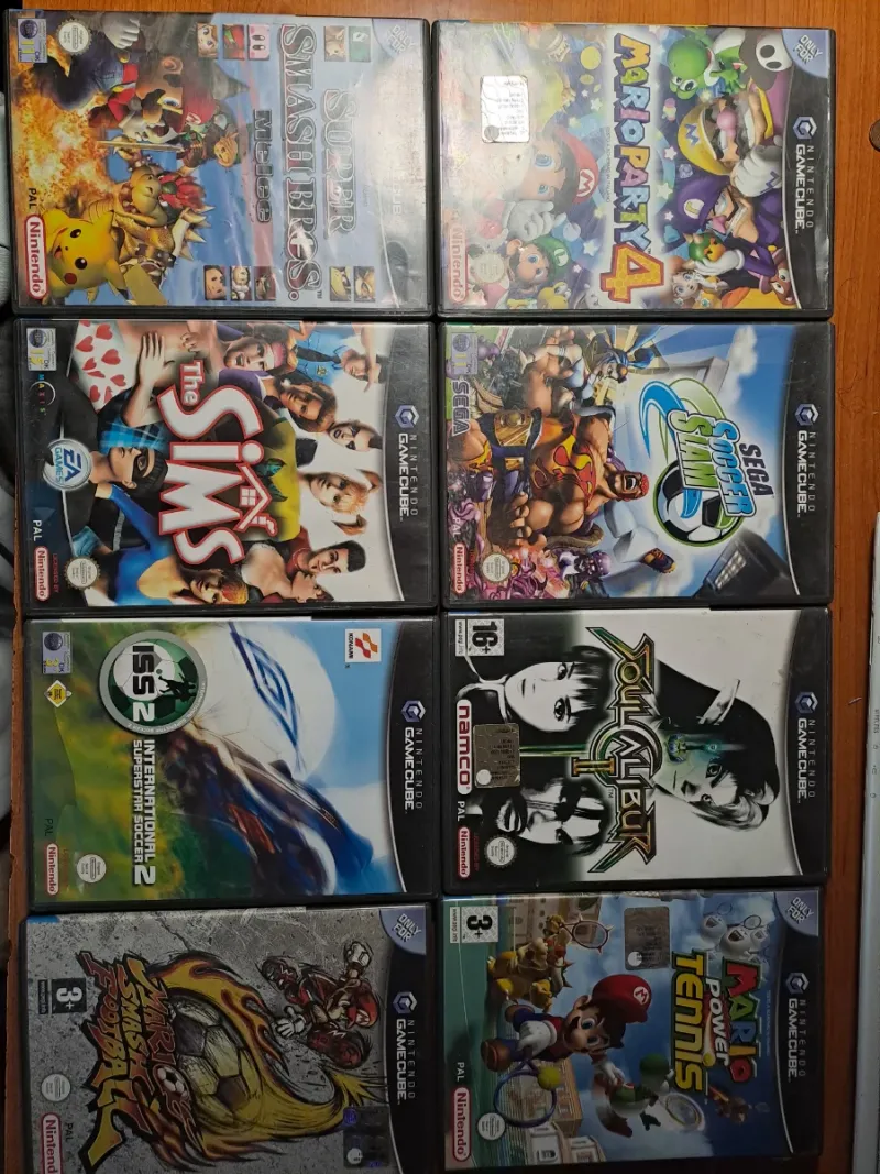Lote de juegos para Nintendo GameCube
