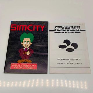 Sim City - Super Nintendo Snes - Gig Pal Ita