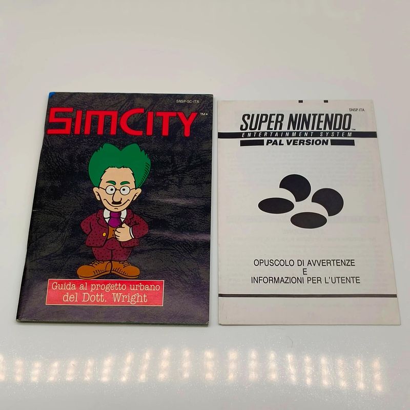 Sim City - Super Nintendo Snes - Gig Pal Ita afbeelding 6