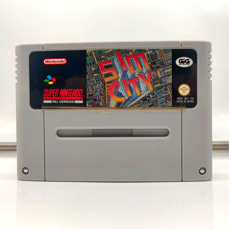 Sim City - Super Nintendo Snes - Gig Pal Ita afbeelding 4