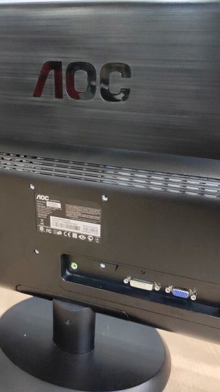 Monitor Ordenador Negro