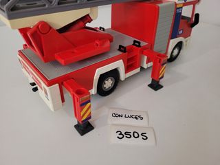Camión Bomberos de Playmobil con Luces