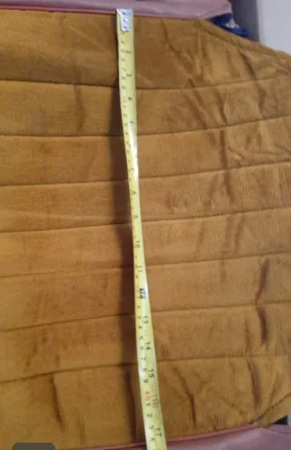 Fundas Asientos Seat Clásico Terciopelo Mostaza