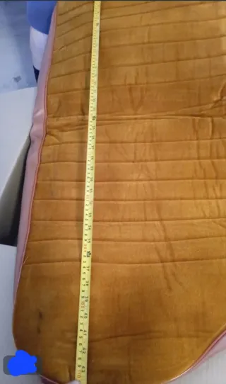 Fundas Asientos Seat Clásico Terciopelo Mostaza