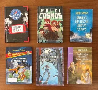 Pack de libros para niños y jóvenes.
