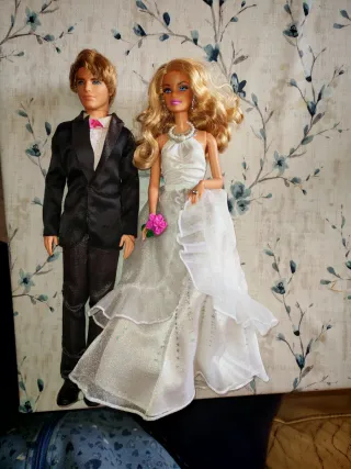 Barbie y Ken Vestidos de Boda