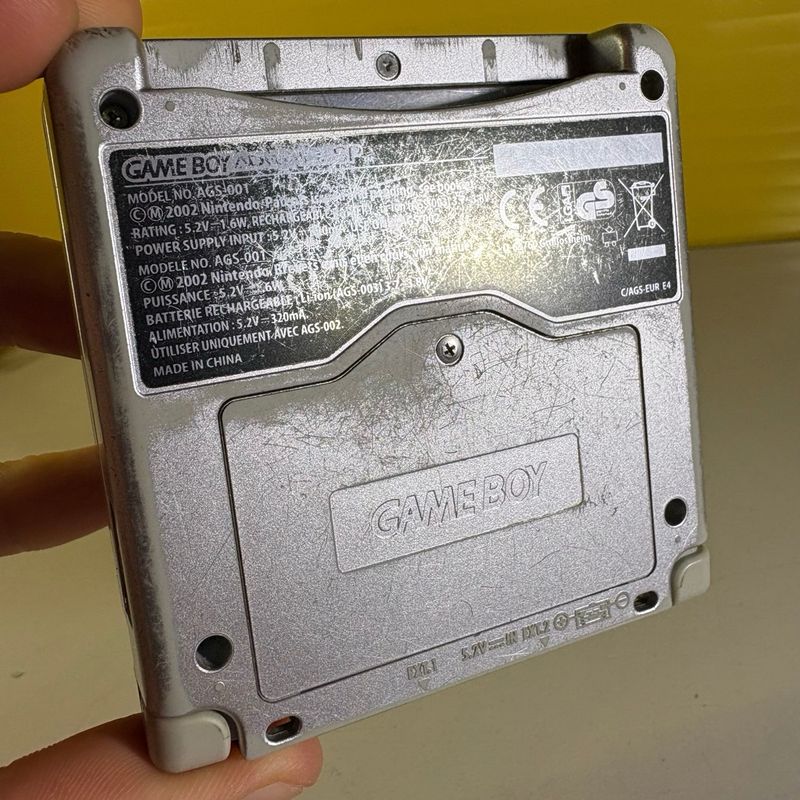 Game Boy Advance SP Tribal con cargador afbeelding 5