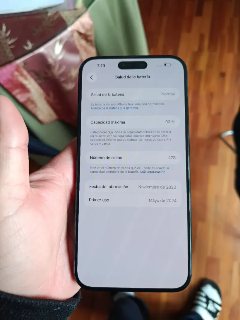 iPhone 15 Pro Max Negro Azul afbeelding 3